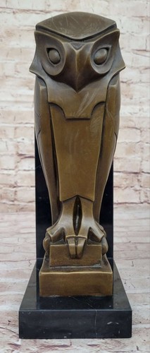 Superb art deco owl bronze - owl,,