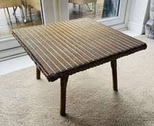 Vintage Square Rattan Coffee