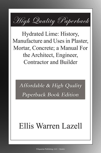 Hydrated lime history - hydrated,