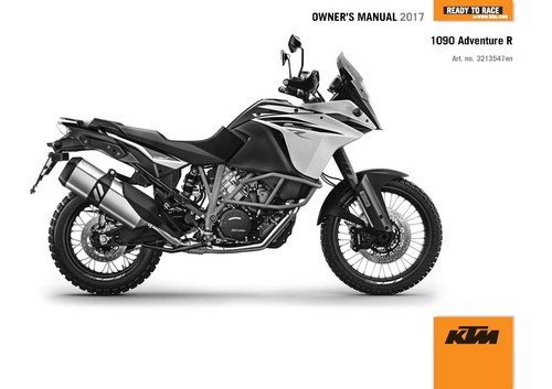 Ktm owners manual book - ktm,