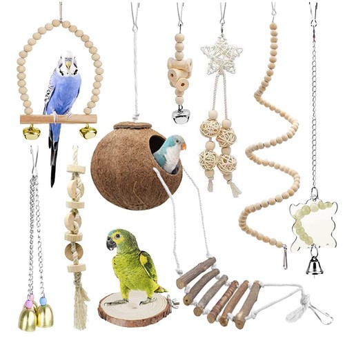 Piece parakeet toys - &, budgie