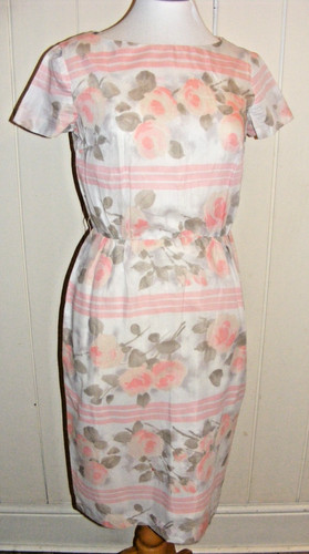 Vintage 1960s dress terylene - 1960s,