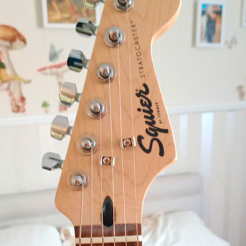 Squier stratocaster black - squier,