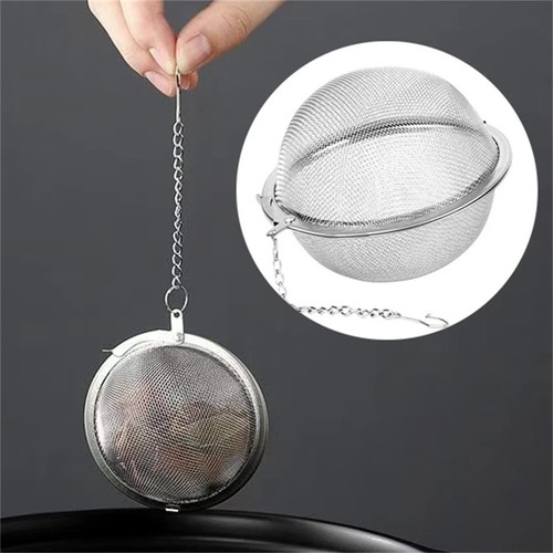 Stainless steel tea infuser - steel,