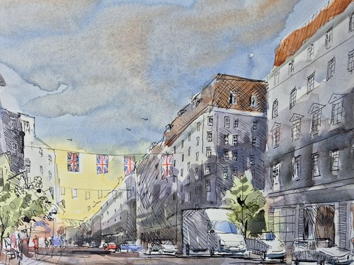 London street scene - london,