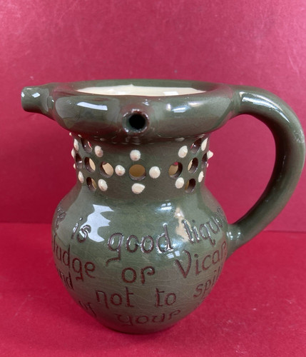 Brannam puzzle jug - c.h.brannam?,