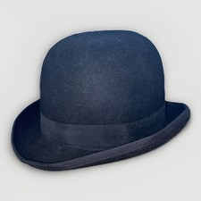 Vintage Wool Felt Bowler Hat