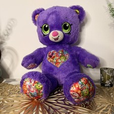 Build-A-Bear Shopkins Limited Edition Purple Soft Plush 42cm RETIRED RARE