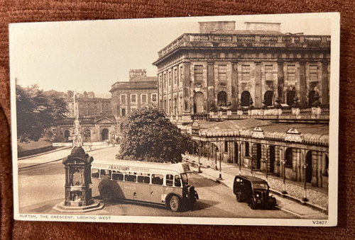 Vintage postcard buxton - postcard,