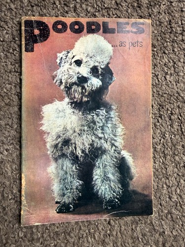 Vintage poodles pets - as,