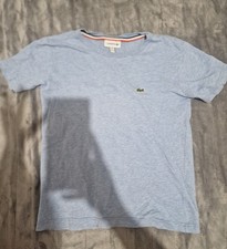 Boys Blue Lacoste Top Age 8