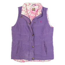 JOULES Womens Gilet Purple S