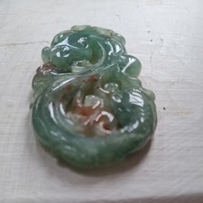 Jade Jadeite Dragon pendant 