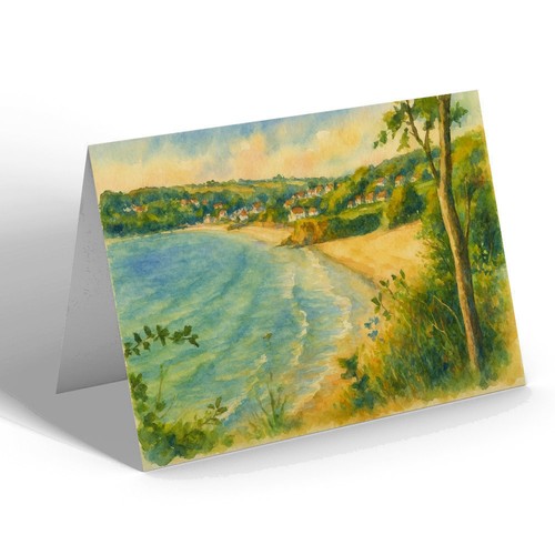 Notelet saundersfoot from - notelet,