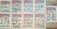 Beezer Comic Bundle x 9   1982-1984