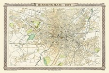 JIGSAW MAP of BIRMINGHAM from