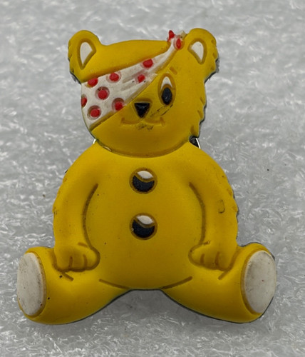 Rubber pudsey bear - rubber,