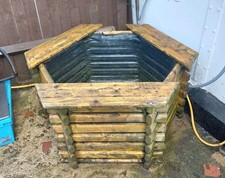 Hexagonal Garden Fish Pond  With Filters