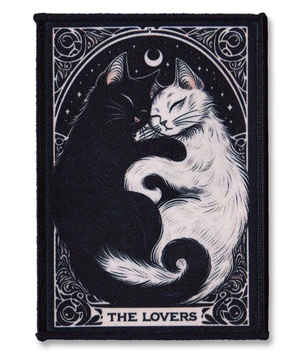 The lovers cats tarot card - the,