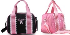 UK Kids Girls Pretty Ballet Dance Bag Shoulder Bag  Handbag Ballet Shoes Bag