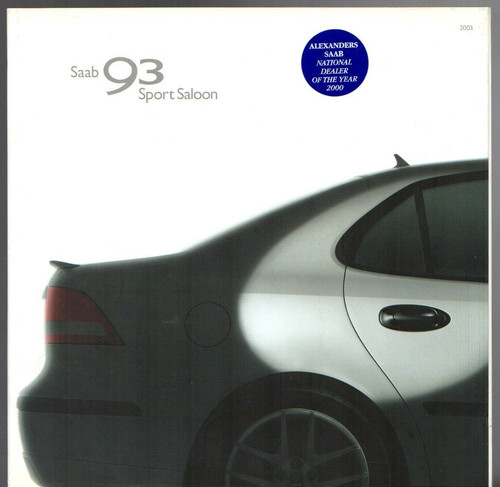 Saab sport saloon - saab, 9-3
