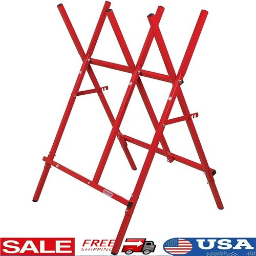 Foldable steel log saw - steel,