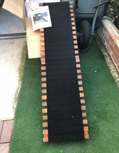 Portable dog ramp - portable,