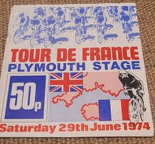 Tour De France Plymouth Stage June 1974