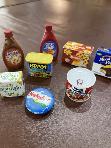 Dolls house foods toys - house,