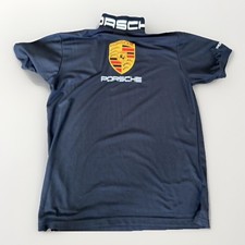 Porsche Stuttgart Men’s Sports Car Polo T Shirt Retro Vintage XL