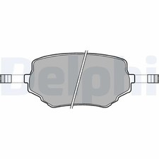 FRONT BRAKE PAD SET DISC BRAKE