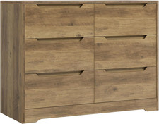 6 Drawer Dresser Chest of