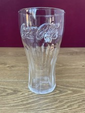Official Coca Cola Large Pint Glass in Good Condition