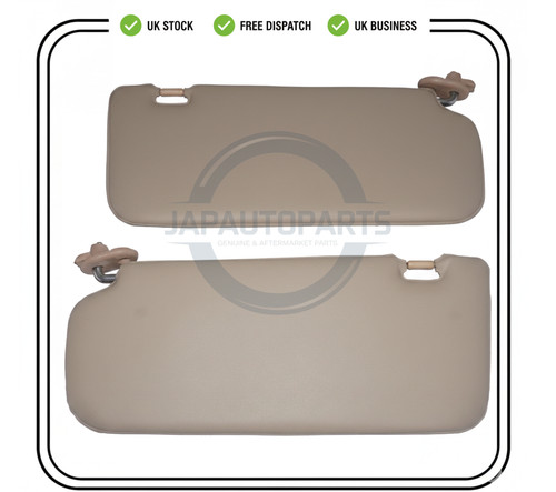 Sun visor left right set - sun,
