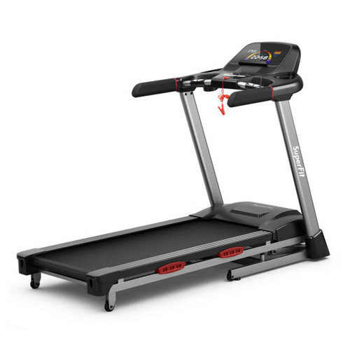 Folding treadmill with - hp,