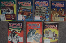 7x Practical Wireless 1959 Magazines Jan, May, Jun, Jul, Sept/Oct, Nov, Dec