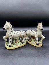 Pair Of Antique Staffordshire