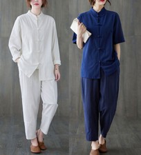 Ladies women retro linen - women's,