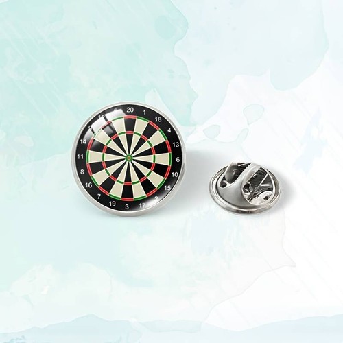 Dart board pin badge - dart,