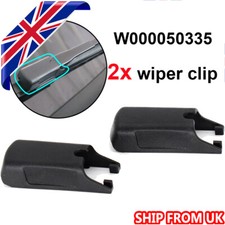 2X Front Wiper Arm Cover Cap
