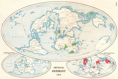 German empire shown - empire., &