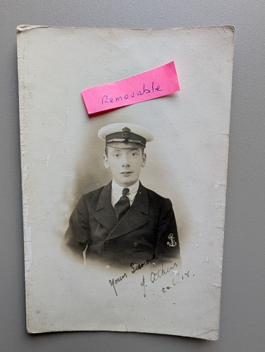 Old photo naval - old, man