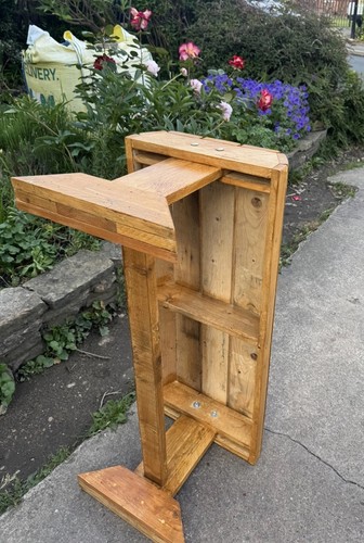 New wooden bench heavy - new,