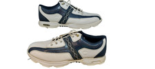Hi-Tec "Covent Garden" Golf Shoes White & Blue UK Ladies / Youths 6