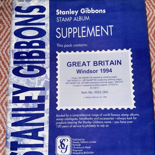 Stamps stanley gibbons - -stanley,