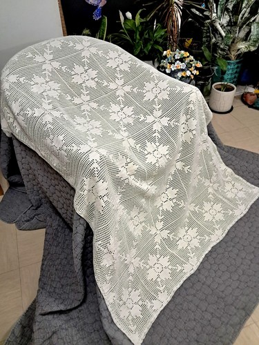 Single crochet bedspread size - bedspread,