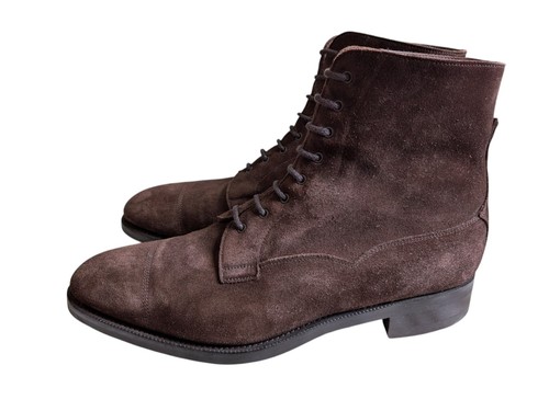 Edward green men suede boots - men's,
