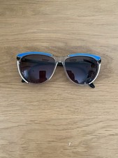 True Vintage 1980’s Christian Oliver Blue Frame Sunglasses Women’s
