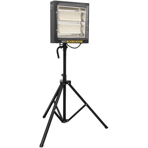 Sealey ceramic heater with - ceramic,