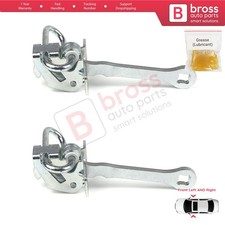 2X Front Door Hinge Stop Check
